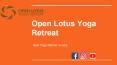 Best Yoga retreat in India (1) PowerPoint PPT Presentation