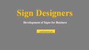 Design and print your business card from Sign Designers