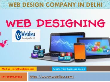 Web Design Delhi | Weblieu - Delhi, Website Designers