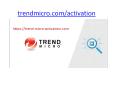 www.trendmicro.com/activation | Enter Product Activation Key Code PowerPoint PPT Presentation