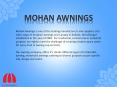 Mohan Awnings - All Types of Awning Canopy Manufacturer in Kolkata PowerPoint PPT Presentation