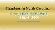 24 Hour Plumbers In North Carolina