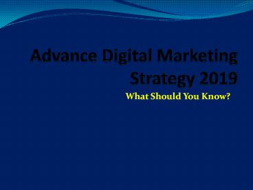 Best Digital Marketing Institute