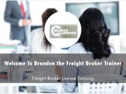 Brandon the Freight Broker Trainer Presentation