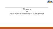 Solar Panels Melbourne