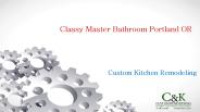 Classy Master Bathroom Portland OR