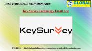 Key Survey Technology Email List