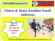 Fitness & Dance Facilities Email Addresses