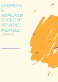Interactive Installation is Voice of Art, Artist and Public PowerPoint PPT Presentation