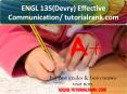ENGL 135(Devry) Effective Communication/tutorialrank.com PowerPoint PPT Presentation