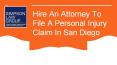 Hire An Attorney To File A Personal Injury Claim In San Diego PowerPoint PPT Presentation
