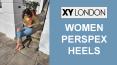 Women Perspex Heels PowerPoint PPT Presentation