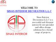 Interior Fit Out Dubai