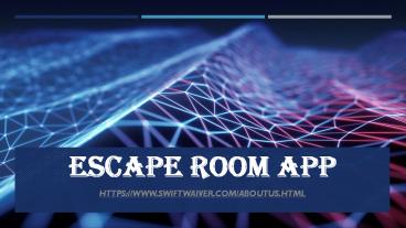 Escape room app