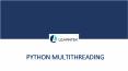 Python Threading PowerPoint PPT Presentation