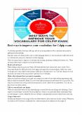 Best ways to improve your vocabulary for Celpip exam PowerPoint PPT Presentation