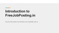 Hullo Jobs brings free job posting sites for employers PowerPoint PPT Presentation