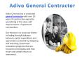 General Contractor PowerPoint PPT Presentation