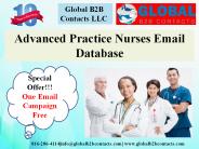 Advanced Practice Nurses Email Database