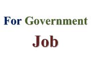 For Government Job