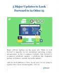 5 Major Updates to Look Forward to in Odoo 13 PowerPoint PPT Presentation