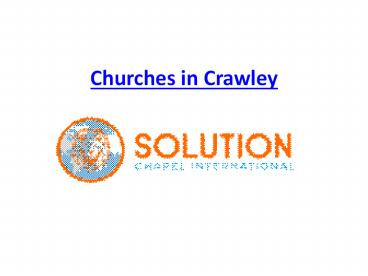 Churches in Crawley
