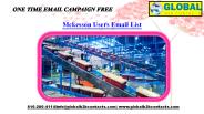 Mckesson Users Email List