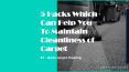 5 Hacks Which Can Help You To Maintain Cleanliness of Carpet Thoroughly PowerPoint PPT Presentation