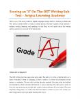 Scoring An “A” On The OET Writing Sub-Test - Avigna Learning Academy PowerPoint PPT Presentation