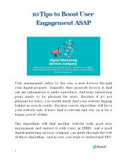 10 Tips to Boost User Engagement ASAP