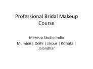Makeup Academy in Mumbai - Makeup Studio India