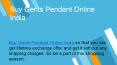 Buy Gents Pendant Online India