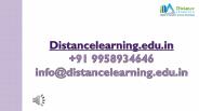Distance Education MBA in Human Resource Management