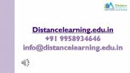 Distance Education MBA in Project Management