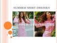 Summer Shirt Dresses For Women PowerPoint PPT Presentation