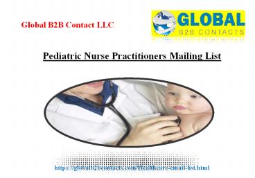 Pediatric Nurse Practitioners Mailing List
