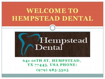 Affordable Dentist with High Quality Treatments in Hempstead