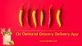 On Demand Grocery Delivery Service App PowerPoint PPT Presentation