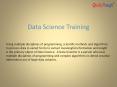 Data science training - Quality thought PowerPoint PPT Presentation