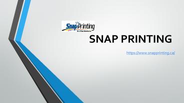 Graphic Design Services Kelowna – Snap Printing