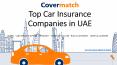 Top Car Insurance Companies in UAE