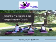 Thoughtfully designed Yoga Therapy Program Ontario