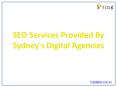 SEO Services Provided By Sydney's Digital Agencies PowerPoint PPT Presentation