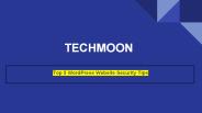 Techmoon-WordPress Security