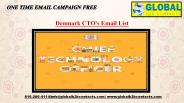 Denmark CTO's Email List