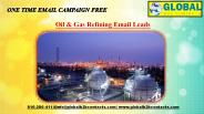 Oil & Gas Refining Email Leads