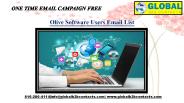 Olive Software Users Email List
