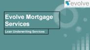 Loan Underwriting Services
