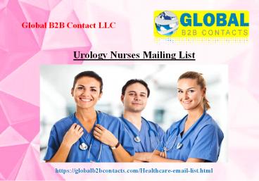Urology Nurses Mailing List