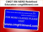 CMGT 556 NERD Redefined Education--cmgt556nerd.com